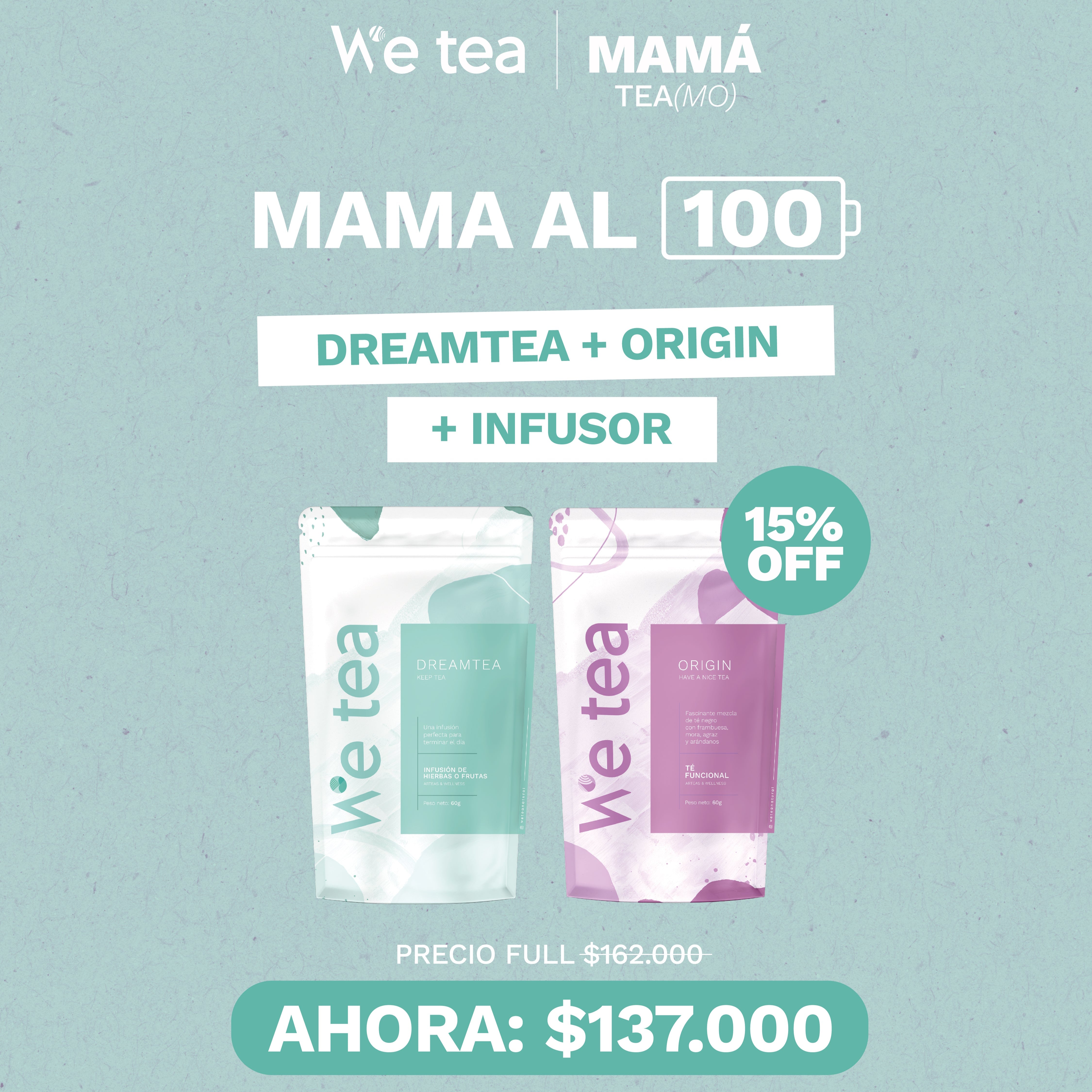 MAMÁ AL 100%