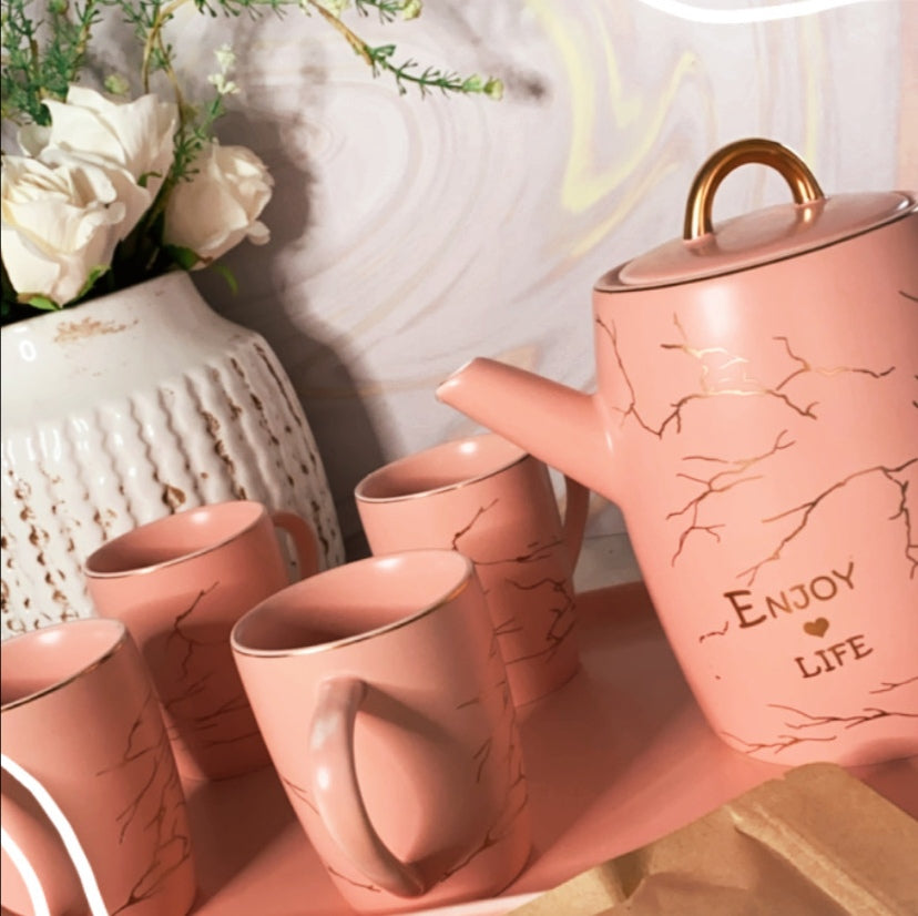 Set We tea Enjoy Life